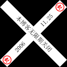 本博客无限期关闭